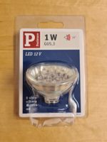 LED Reflektor GU5.3 / MR16 1W 15° rot