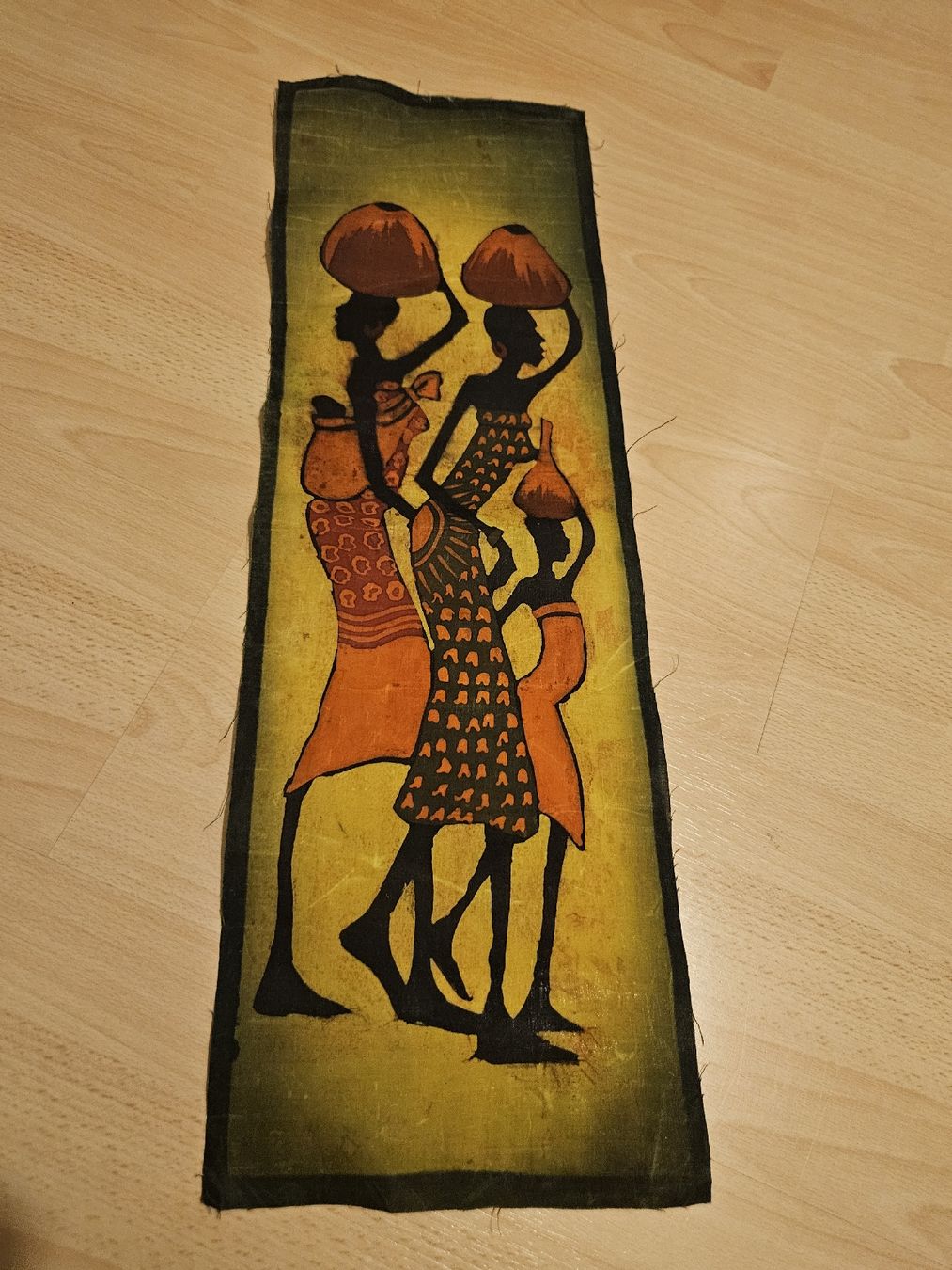 Gemälde: Toile de Tanzanie peinte à la main – Neu (gemäss Beschreibung) aus Mühleberg von Eliboub