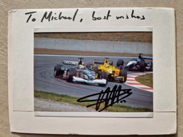 Pedro de la Rosa - Originalautogramm auf Foto