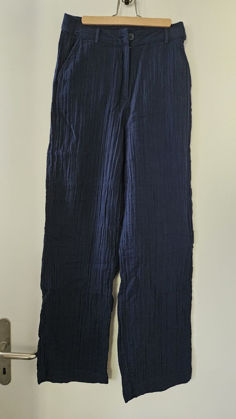 Promod Pantaloni: Luftige navy Sommerhose – Usato da Hettlingen venduto da Leaena279