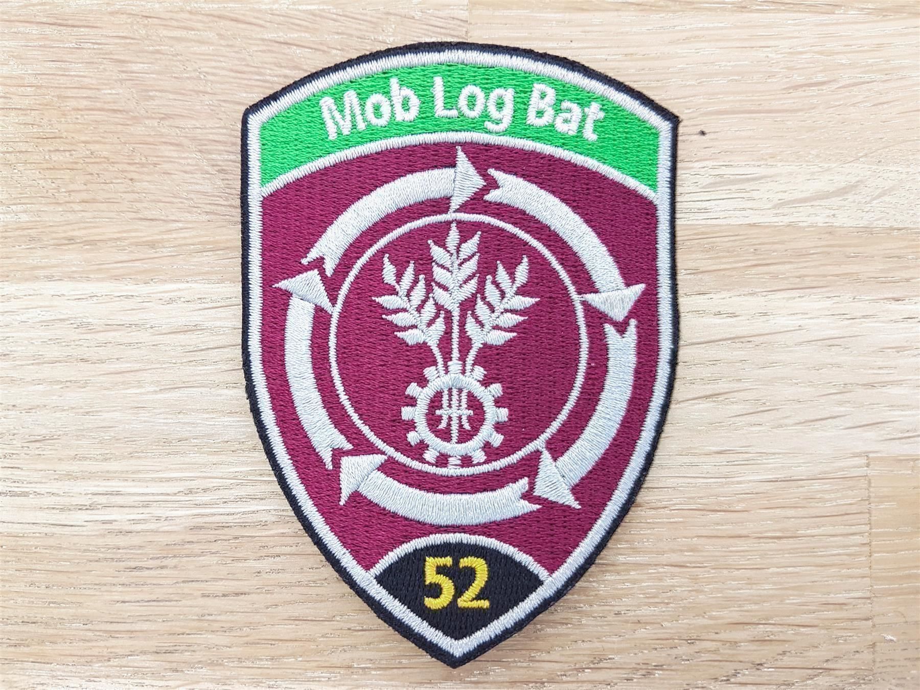 Placchette & Badge: Badge Mob Log Bat 52 schwarz – Usato da Erlinsbach venduto da S700