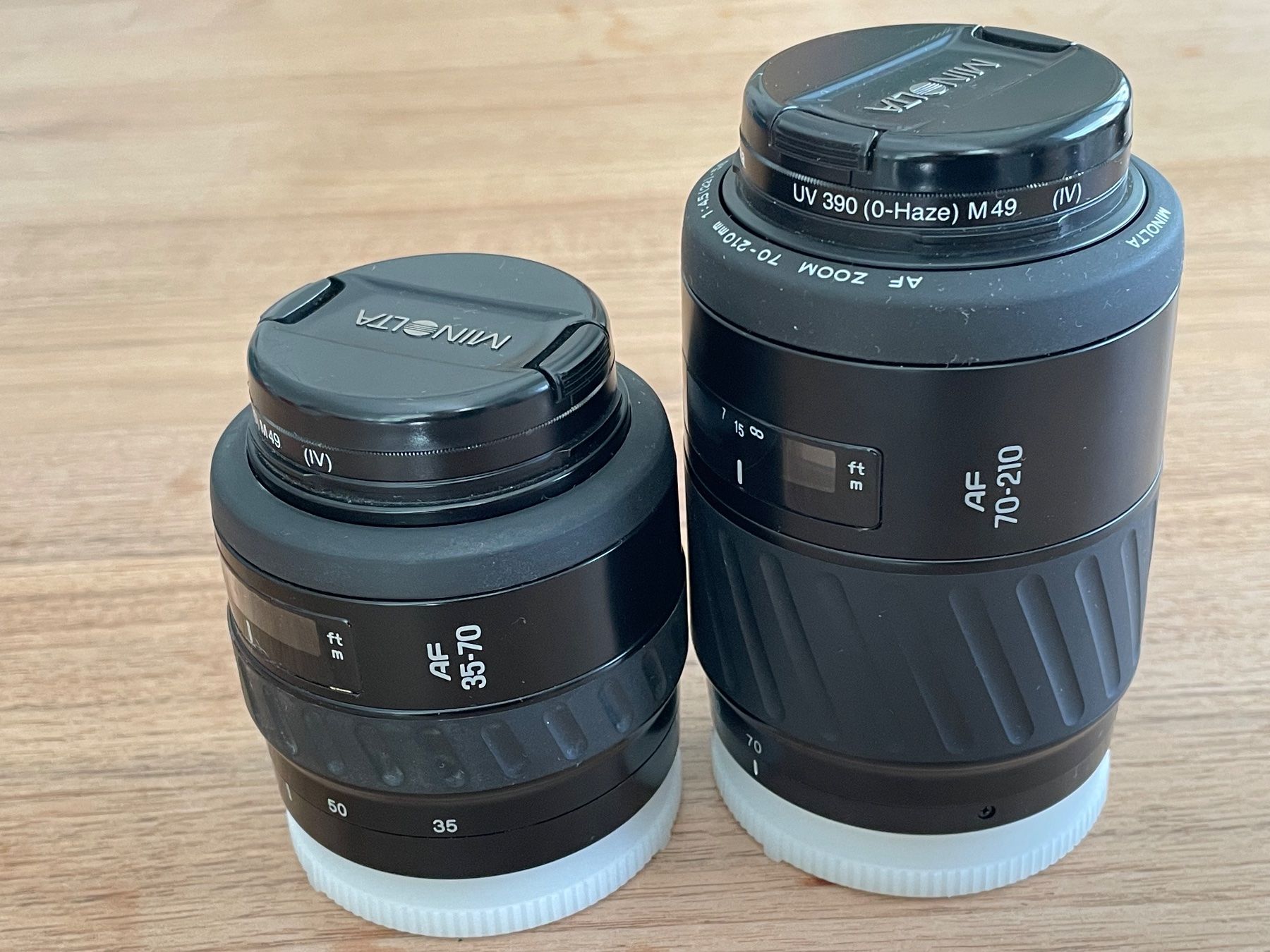 Minolta Fotocamera: Minolta Dynax 500si mit 2 Objektiven, Spiegelreflexkamera – Usato da Wädenswil venduto da towae 4
