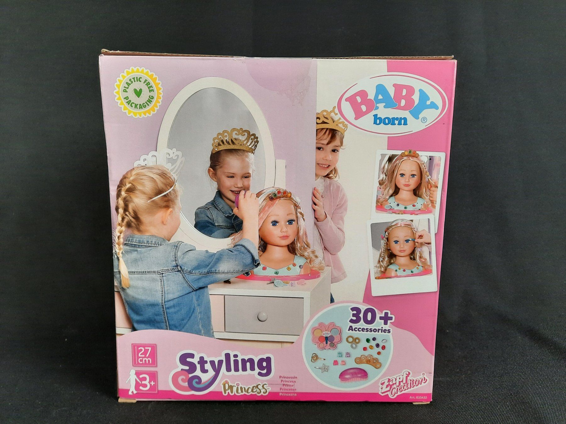 Zapf Creation Giocattoli: ZAPF CREATION Baby born Styling Head Princess – Nuovo (secondo la descrizione) da Beinwil am See venduto da Restwert_Beinwil 1