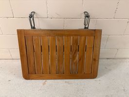 Balkontisch aus Teak