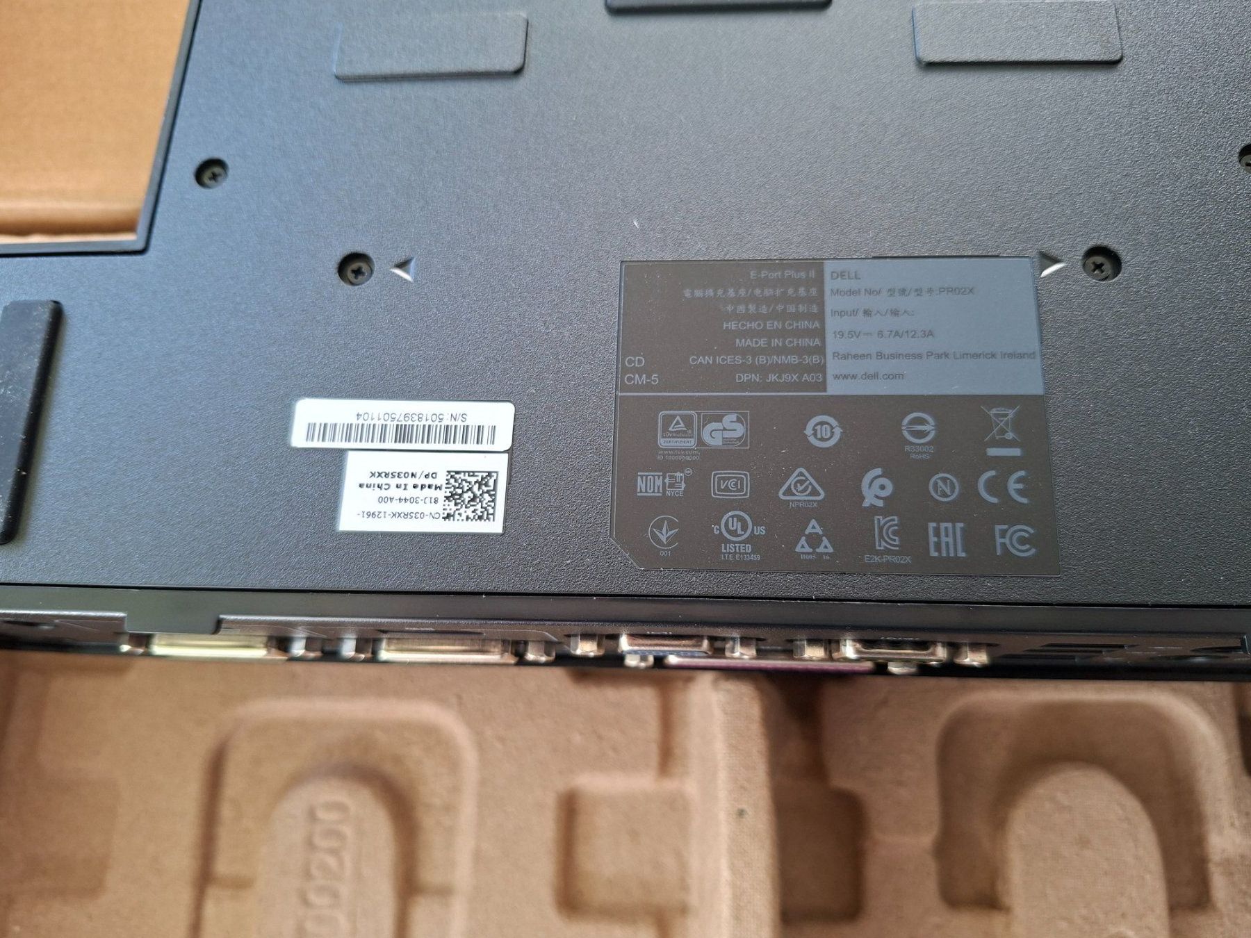 Dell Docking station: Dell E-Port Plus II ink. 240Watt Netzteil – Neuf avec emballage d'origine à Seengen par Ombre03 3