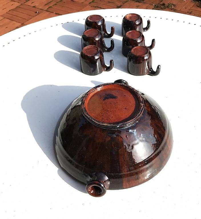 Pentole: Ensemble à sangria en faïence espagnole – Usato da Estavayer-le-Lac venduto da mar_2s6b 6