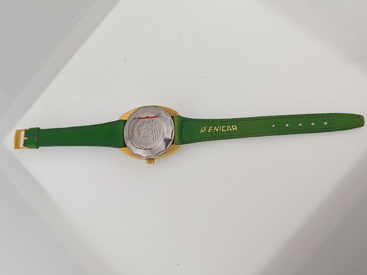 Enicar Orologi: Wunderschöne ENICAR AUTOMATIC Day Date Uhr, new old stock – Nuovo (secondo la descrizione) da Bassersdorf venduto da antik_leo 5