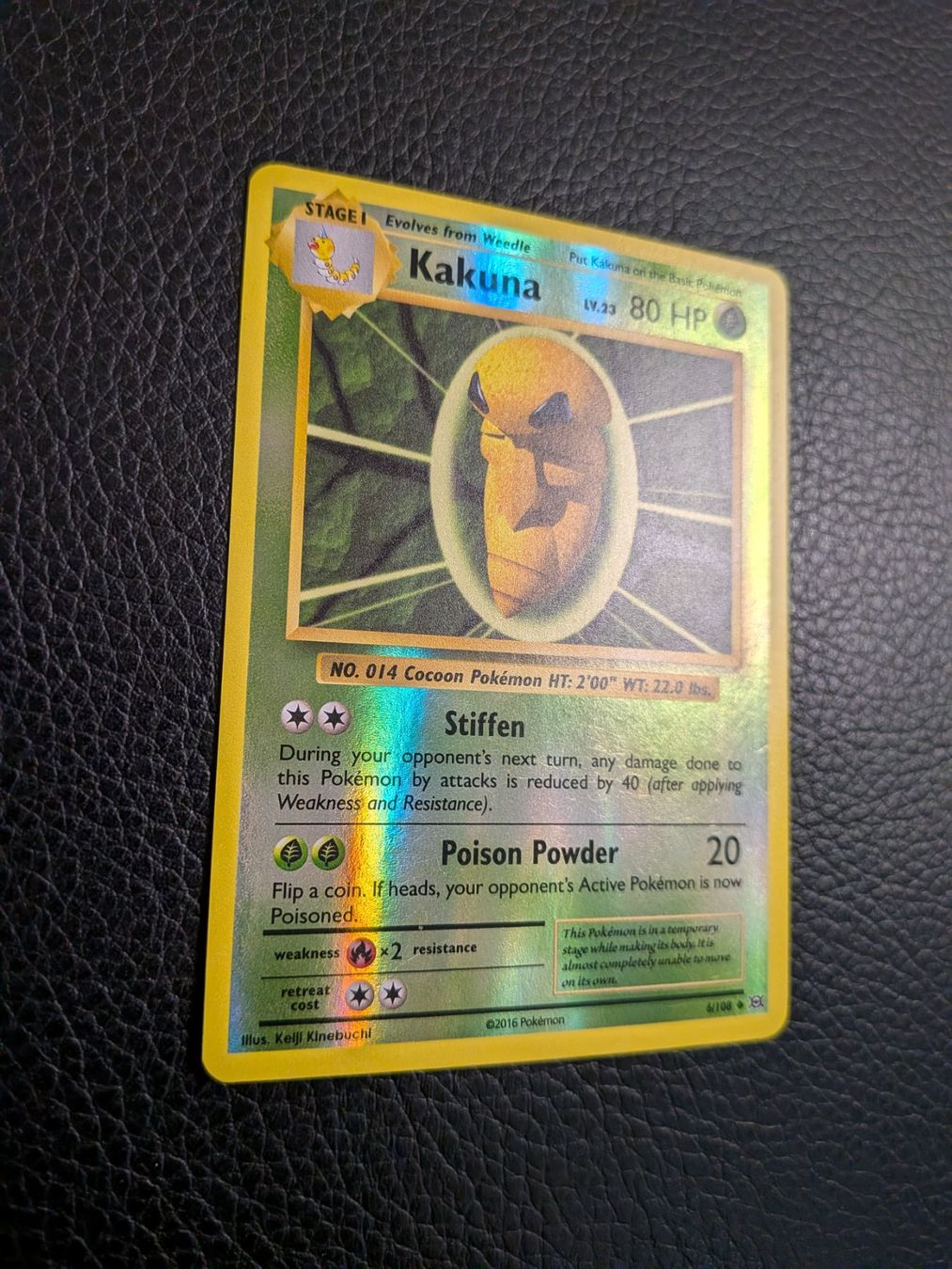 Pokémon Carte collezionabili: Evolutions Kakuna reverse 6/108 Ab 1 – Usato da Paradiso venduto da Pkmn10 1
