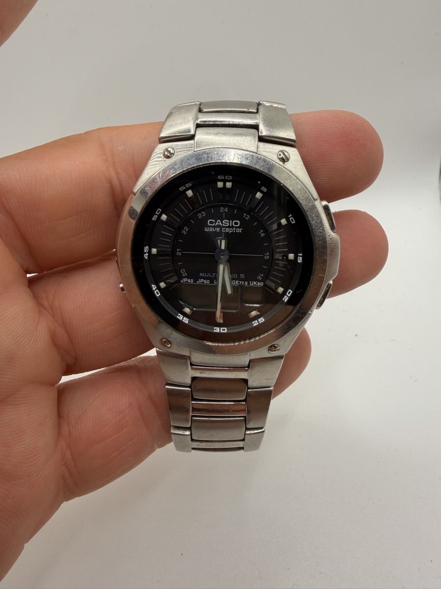 Casio Orologi: Casio Wave Ceptor Uhr  – Difettoso da Rothrist venduto da Mm-watch 2