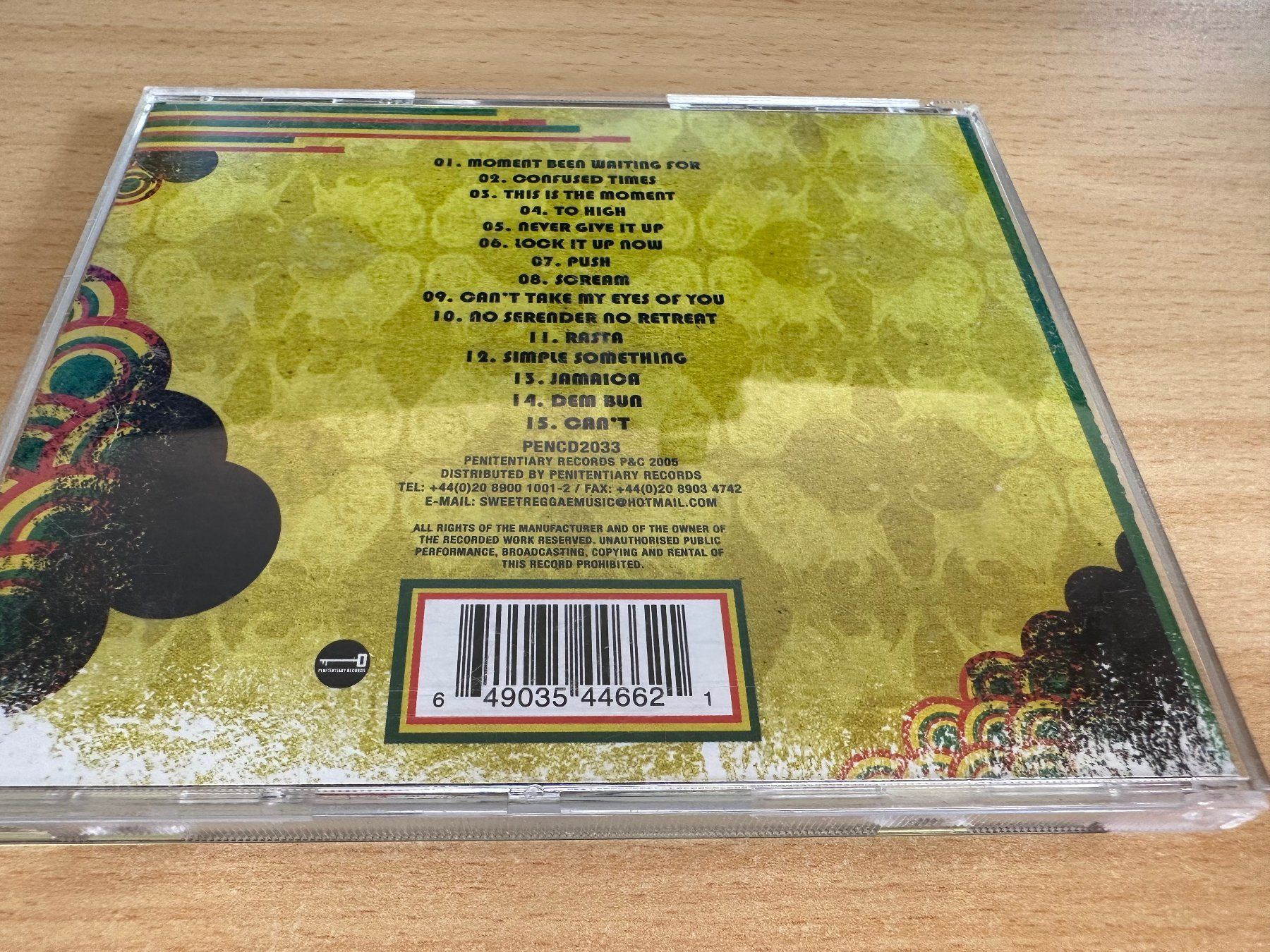 CD: Anthony B – Confused Times – Usato da Rikon im Tösstal venduto da Alpenmutz 1