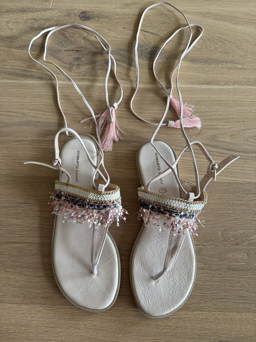 Scarpe da donna: Schnürsandalen, Grösse 38, Leder – Usato da Bachenbülach venduto da Elcomaster 1