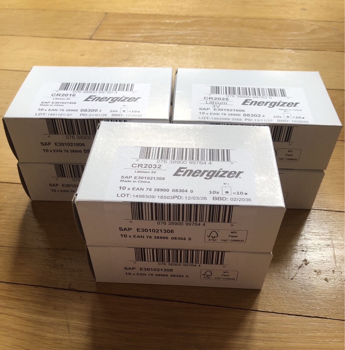 Energizer Akkus & Batterien: Energizer Batterien 240 Stück  – Neu und originalverpackt aus Basel von baloon8 4