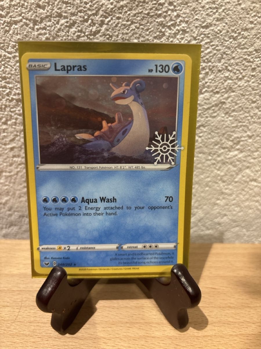 Pokémon Carte collezionabili: Pokemon Karte Lapras Winterpromo  – Nuovo (secondo la descrizione) da Anglikon venduto da raf_7sml