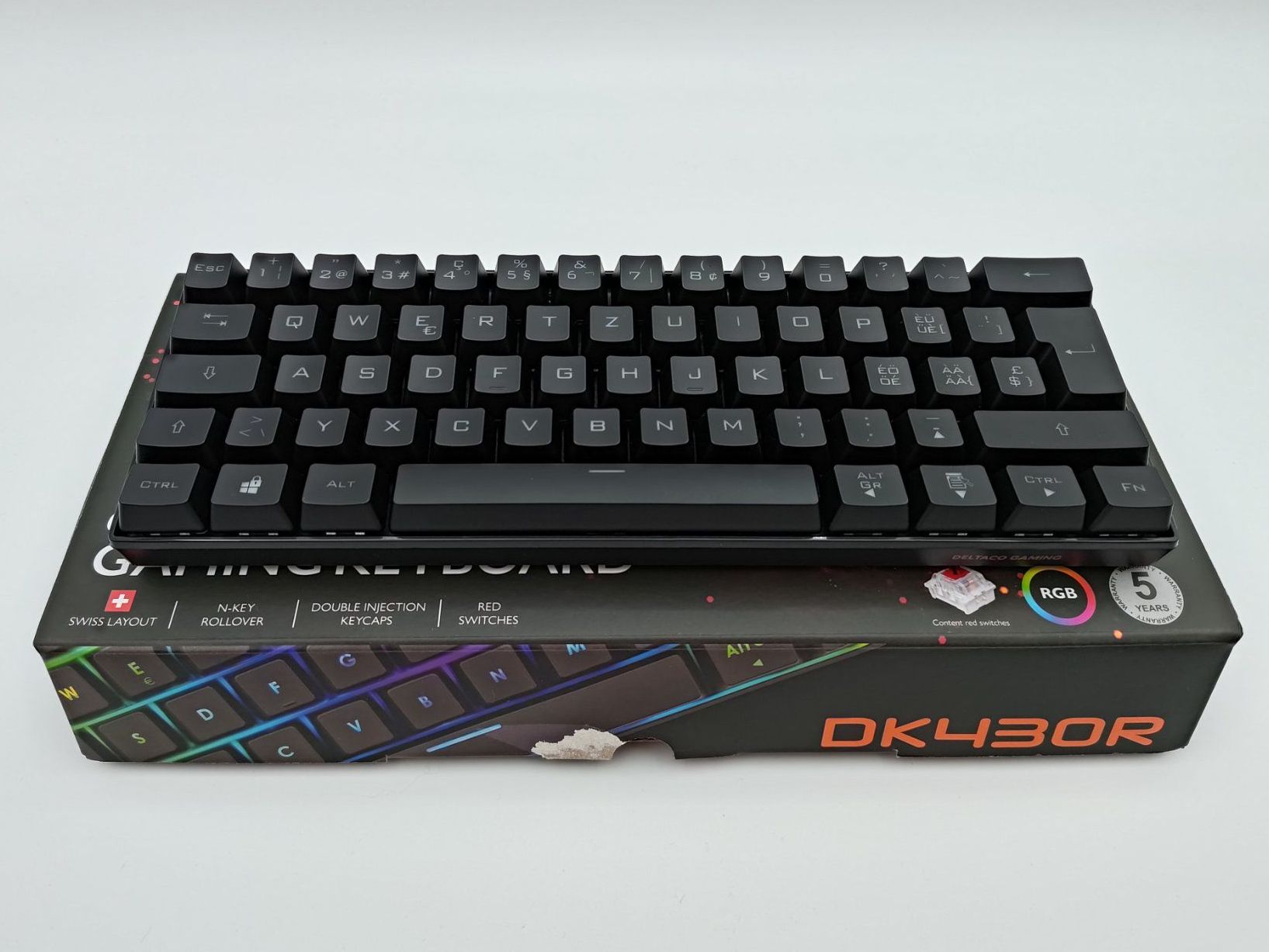 Tastaturen: Clavier gaming mécanique DELTACO DK430R. – Gebraucht aus Courtemaîche von Atelier.tech 4