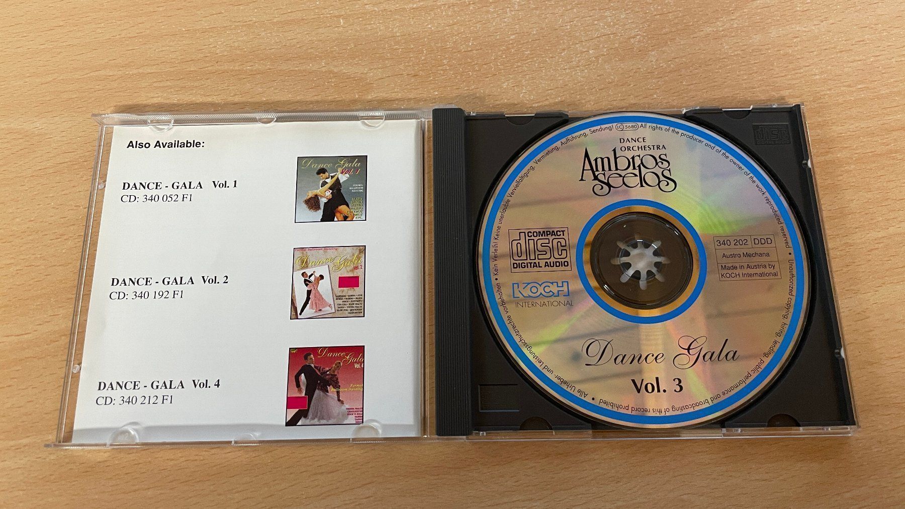 CDs: Dance Gala Vol. 3 - ok – Gebraucht aus Glattfelden von cybermaxx 2