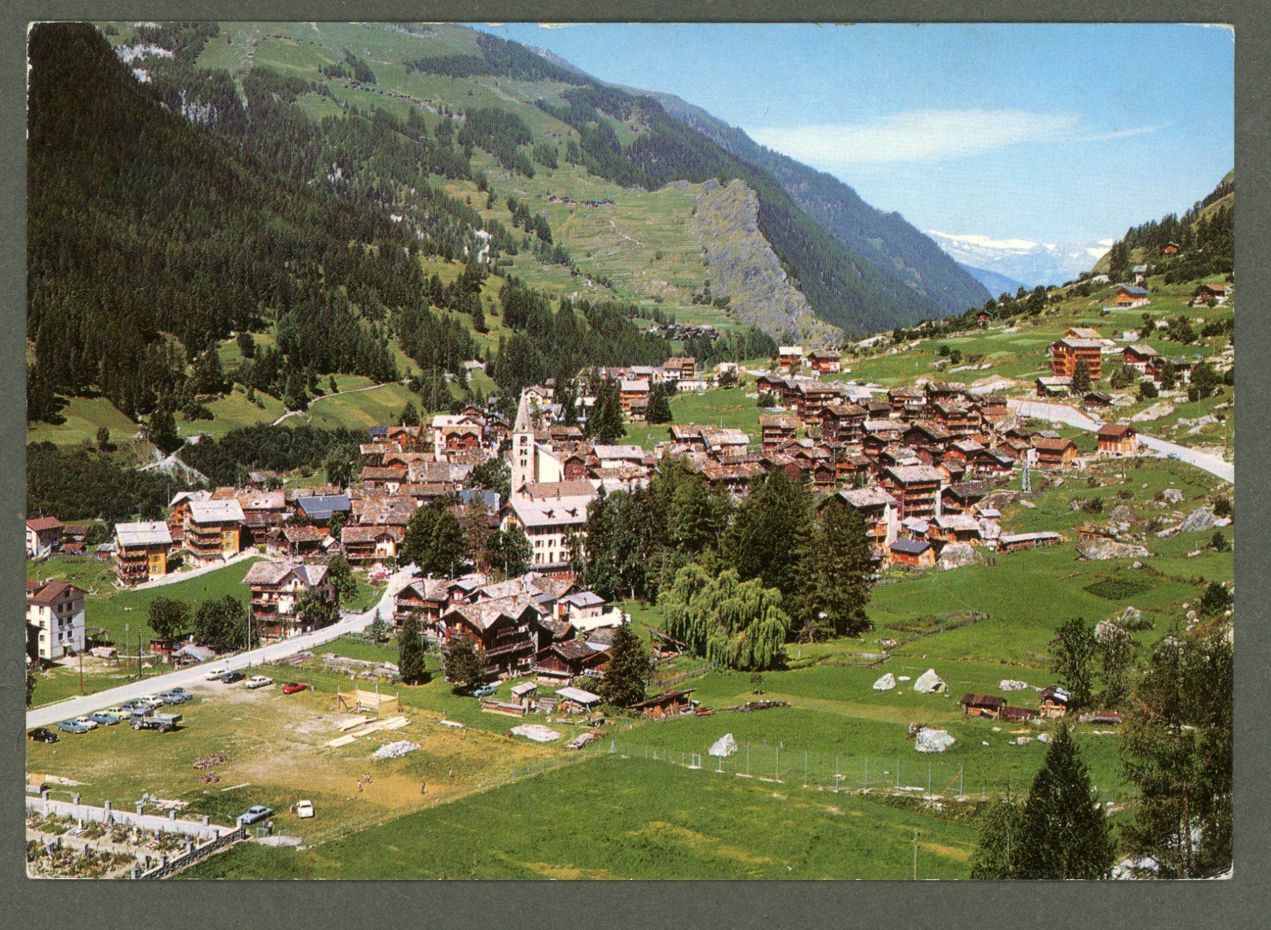 Cartoline postali: AK col Evolène VS ≈ 1967  – Usato da Basel venduto da Arkouda