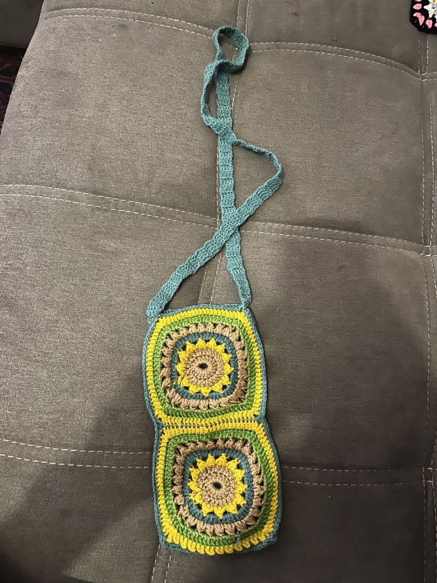 Borse: Crochet Phone Pouch Granny Square  – Nuovo e nell'imballaggio originale da Zürich venduto da aks_nyc5 8