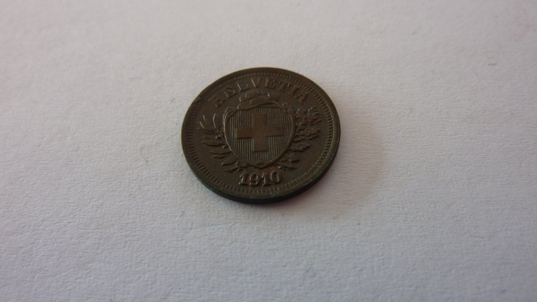 Alle Münzen: Uralter Einräppler 1910, unzirkuliert – Neu (gemäss Beschreibung) aus Birrwil von Schnaepli