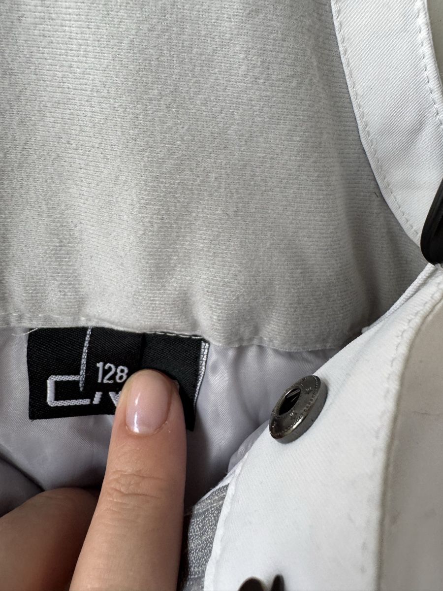 Sci: CMP Skihose weiss Gr. 128 – Usato da Brütten venduto da Rod816 4