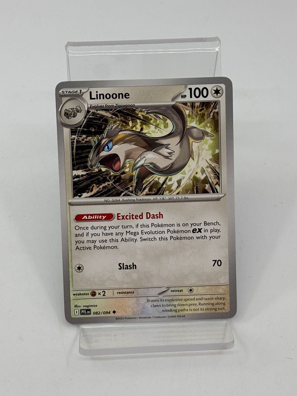 Pokémon Carte collezionabili: Pokemon Linoone 082/094 – Usato da Herisau venduto da Pokemon2026