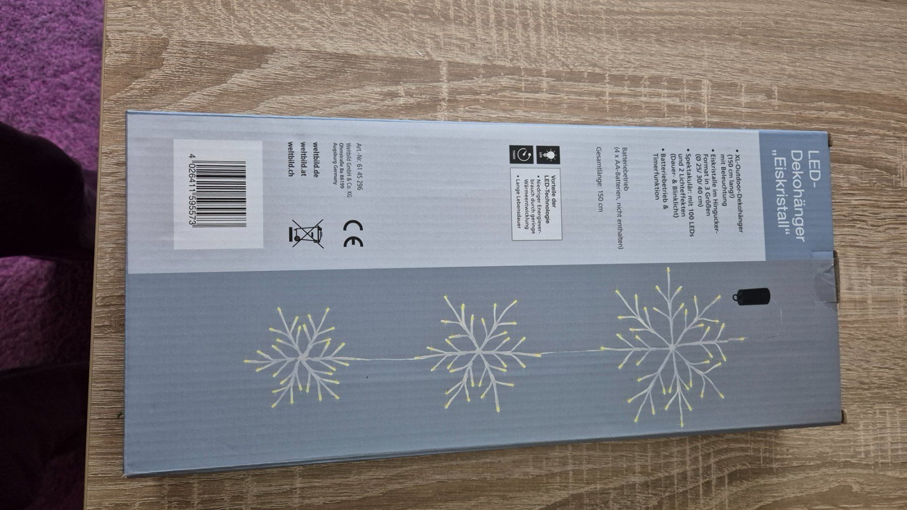 Alle Dekorationen: Weihnachtsdeco – Neu und originalverpackt aus Uster von 52xxx 1