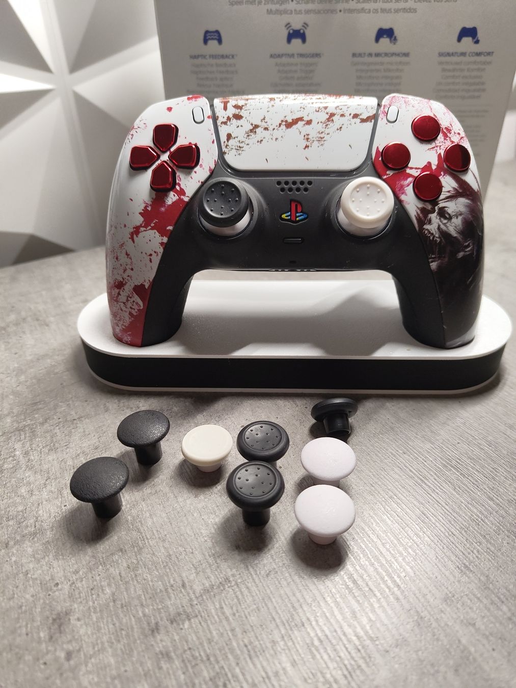 Sony Controller: PS5 Controller DualSense Custom Design " Bloodbath" 🙀👿 – Nuovo e nell'imballaggio originale da Sargans venduto da ver_ncy5 2