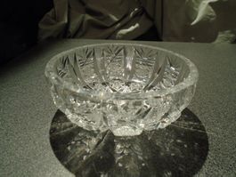 Schale Glas, reich verziert