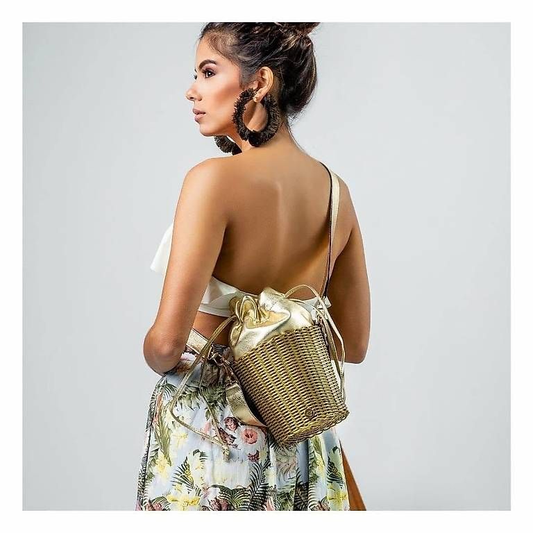 Taschen für Damen: Korbtasche mit Beutel - NEW – Neu und originalverpackt aus Merlischachen von GlamGarb 4