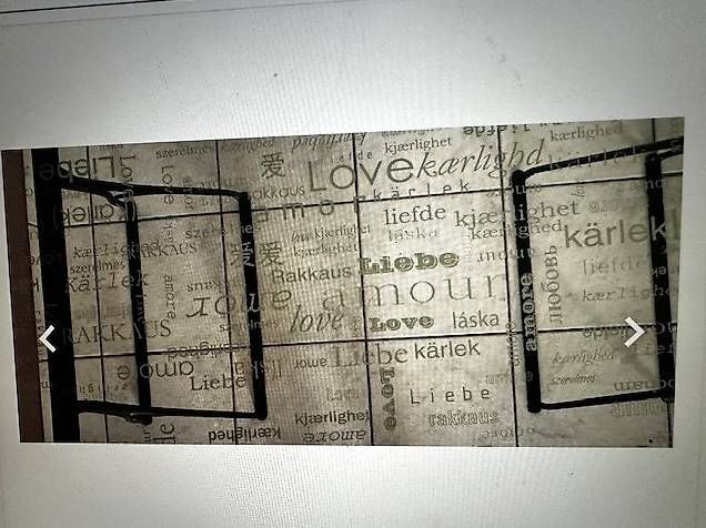 Plateaux: Glas-Tischplatte Love (Ikea) – D'occasion à Siebnen par Wahr66 1