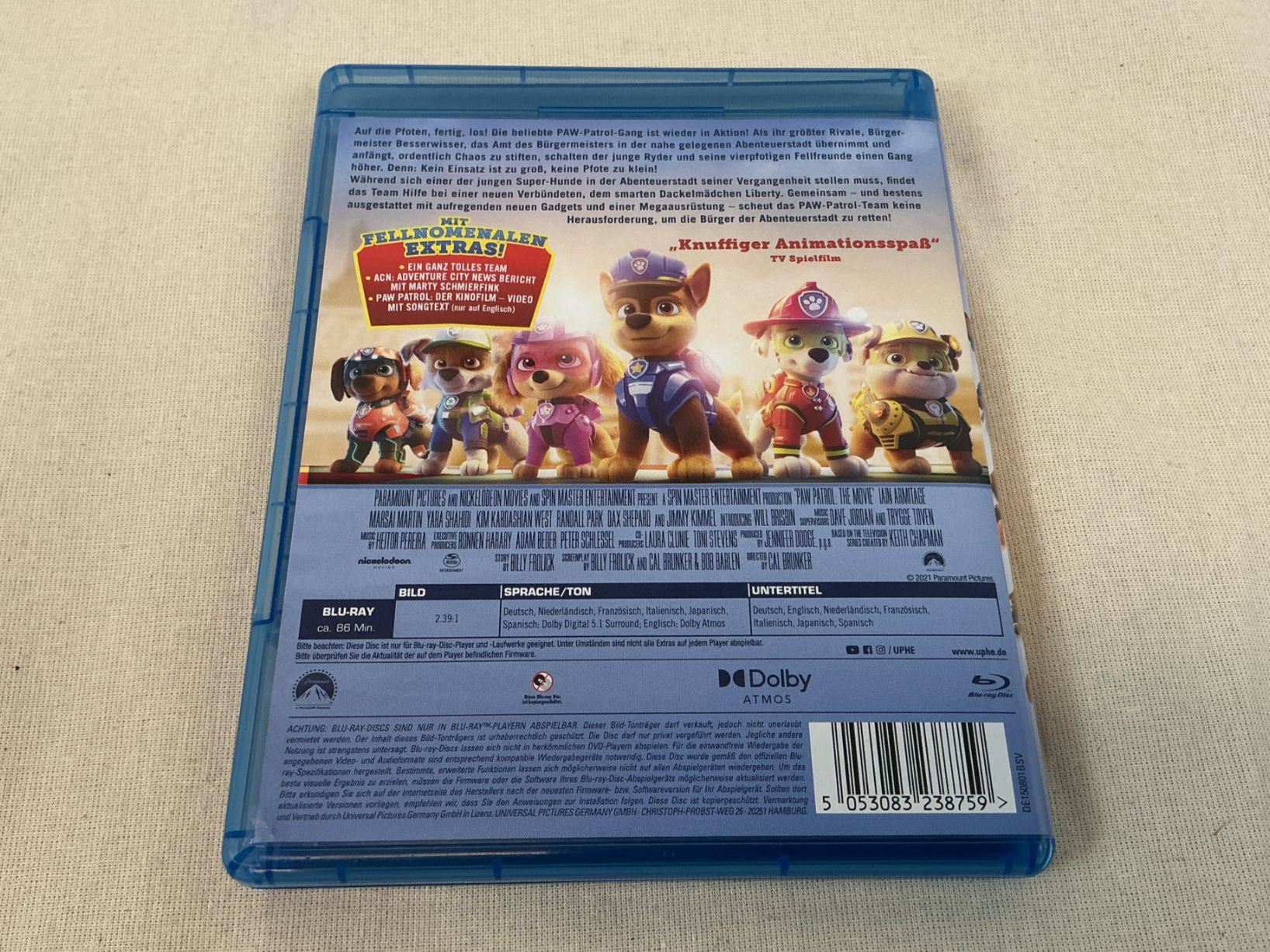 Tutti i DVDs: PAW PATROL DER KINOFILM Blu-Ray Disc – Usato da Richterswil venduto da Restwert_Richterswil 2