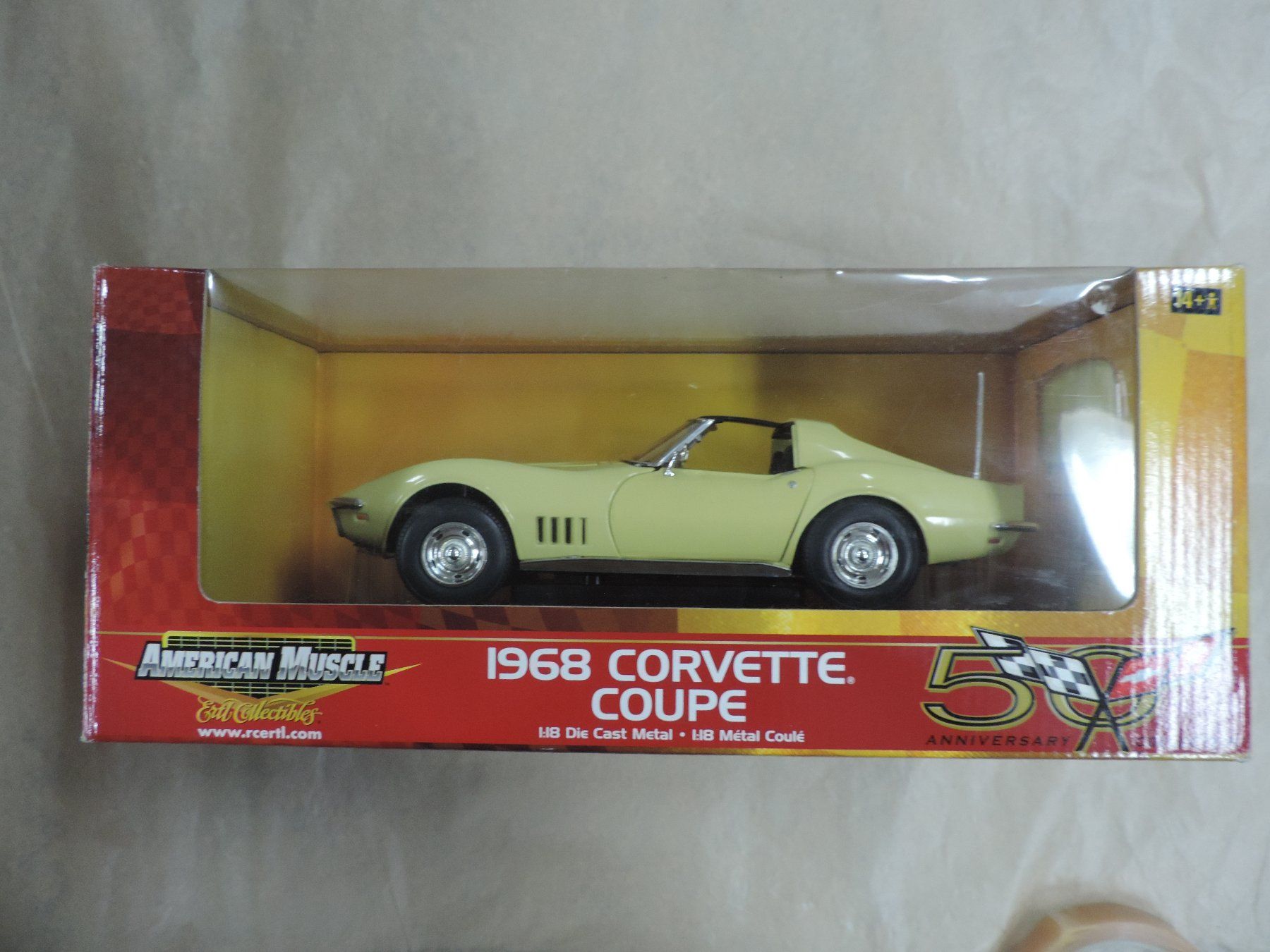 Chevrolet Modellini d'auto: 1968 Chevrolet Corvette Coupe – Nuovo (secondo la descrizione) da Epautheyres venduto da LordSkull