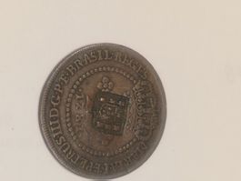 Piece de monnaie 1781 Brésil pièce ancienne état correct