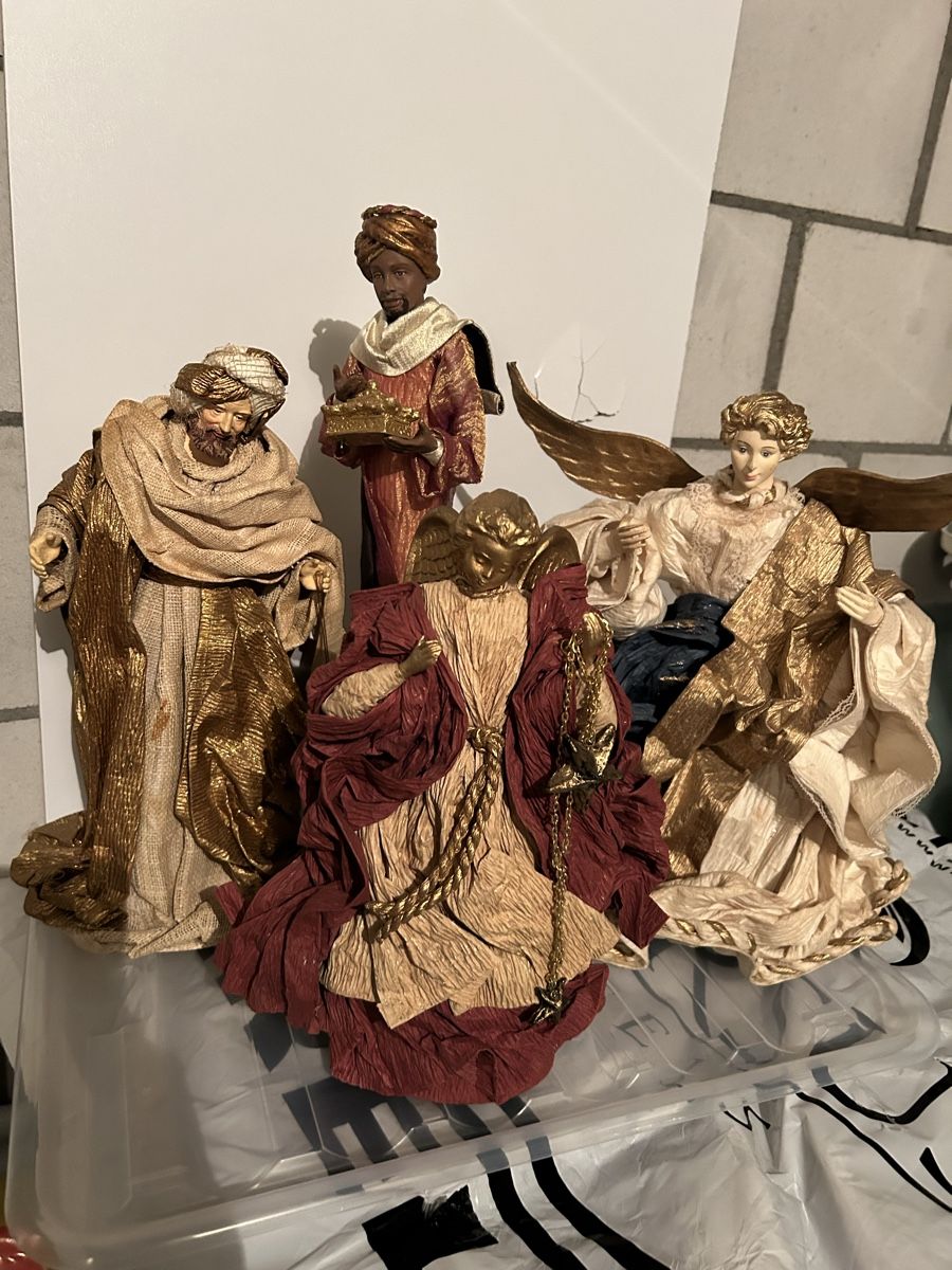 Alle Dekorationen: Weichnachtfiguren,Krippenfiguren – Gebraucht aus Oftringen von Jola16 4