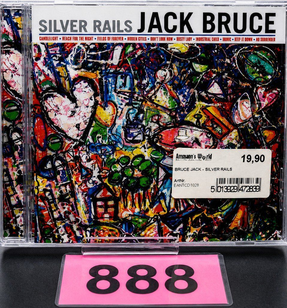 CDs: CD Jack Bruce - Silver Rails, Nr. 888 – Neuf avec emballage d'origine à Kottwil par Crazyrolf