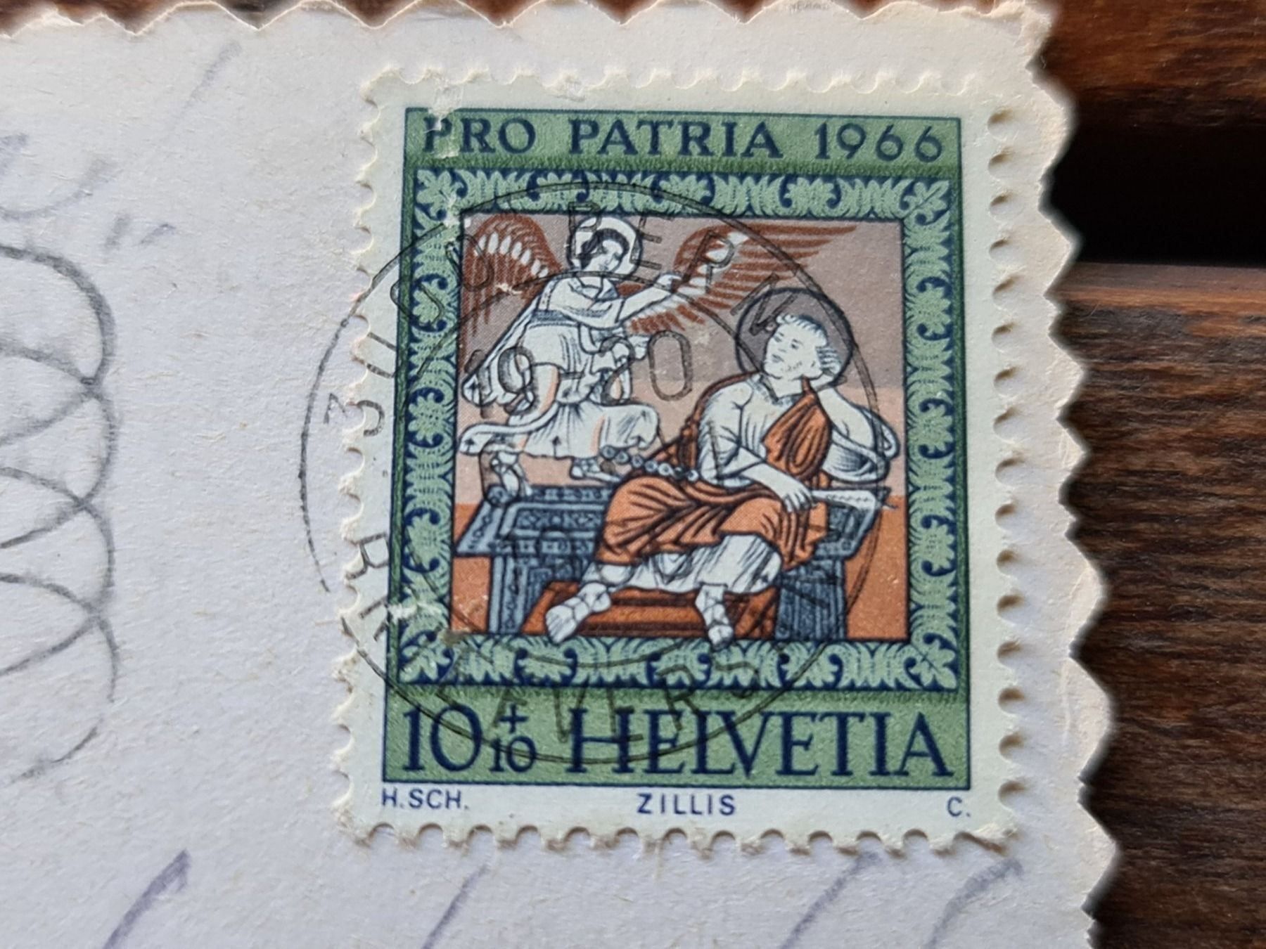 Cartine & Atlanti: Ansichtskarte Schweiz Switzerland 1966 – Usato da Dintikon venduto da Vexi 1
