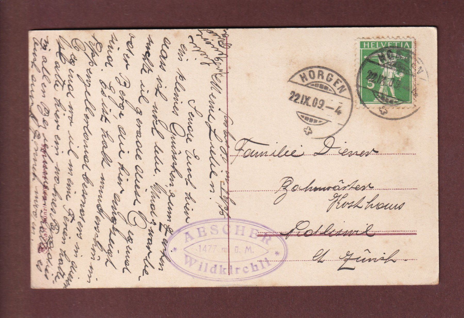 Cartes postales: EBENALP - 1909 // Eckbug // – D'occasion à Pully par nicecards-shop 1