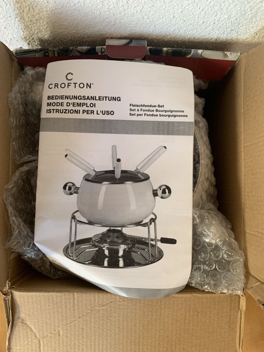 Appareils de cuisine: Crofton Meat Fondue Set – D'occasion à Chézard-St-Martin par iva_xw8z 3