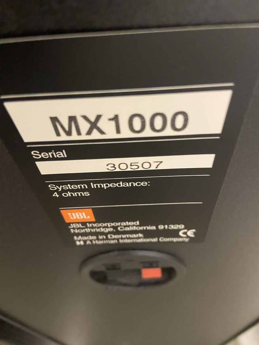 JBL Casse acustiche: JBL MX1000 Lautsprecher, 2 Stk – Usato da Dietikon venduto da brocki-eyra 4