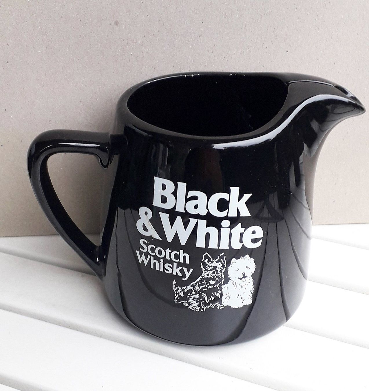 Karaffen: Vintage "Black & White" Whiskykrug - # 3 – Neu (gemäss Beschreibung) aus Lugano von Maurizio_Collector 2