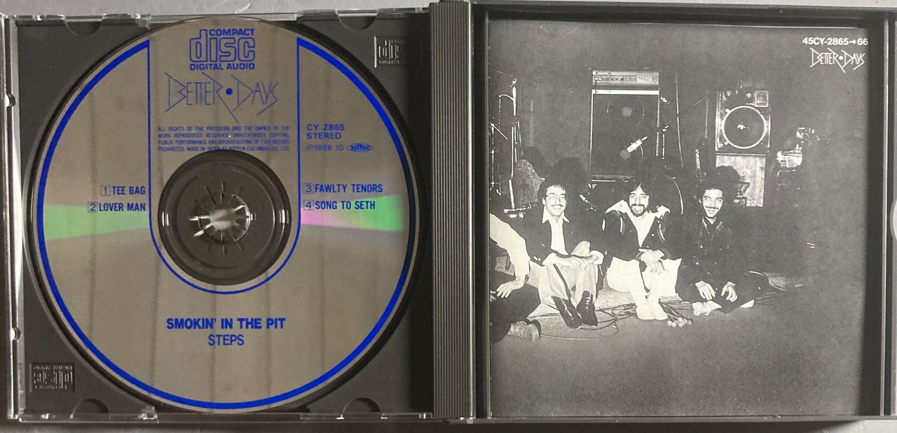 CD: STEPS - SMOKIN' IN THE PIT – Usato da Poliez-Pittet venduto da Newtown-Records 4