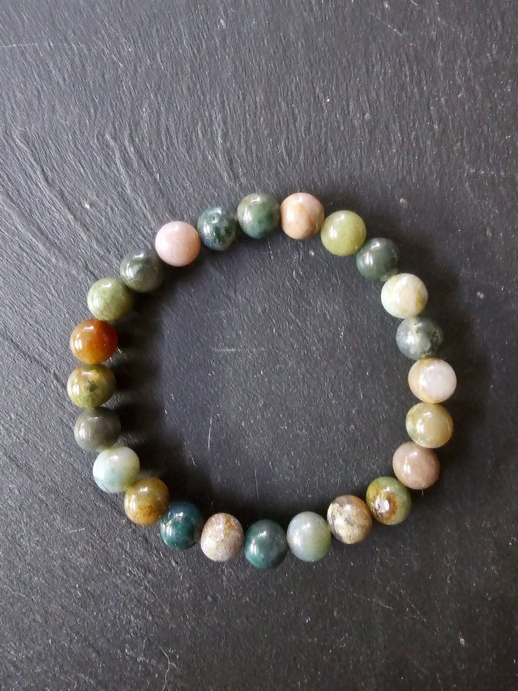 Bracciali & Braccialetti: Armband aus Indiana Achat – Nuovo (secondo la descrizione) da Aarberg venduto da Fischkeller 5
