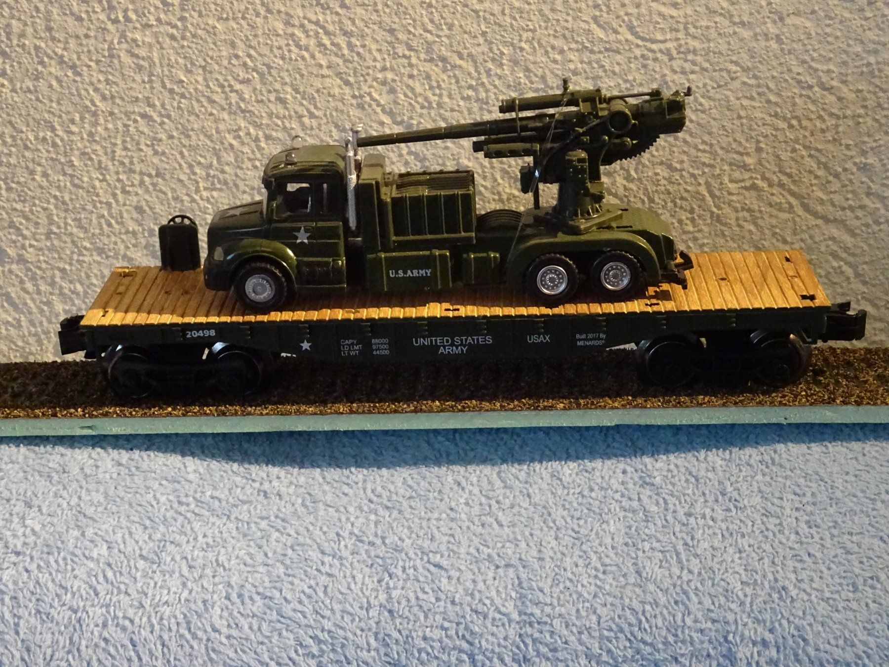 Kit di modellismo & Modellini statici: US Army Militär Waggon mit Geschütz – Usato da Hirschthal venduto da Legov 6
