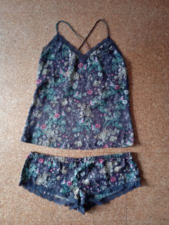 Pyjama im Set, kurz "Floral" Gr. M/L