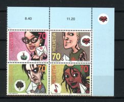 2003, Sondermarken Comics, Viererblöcke **