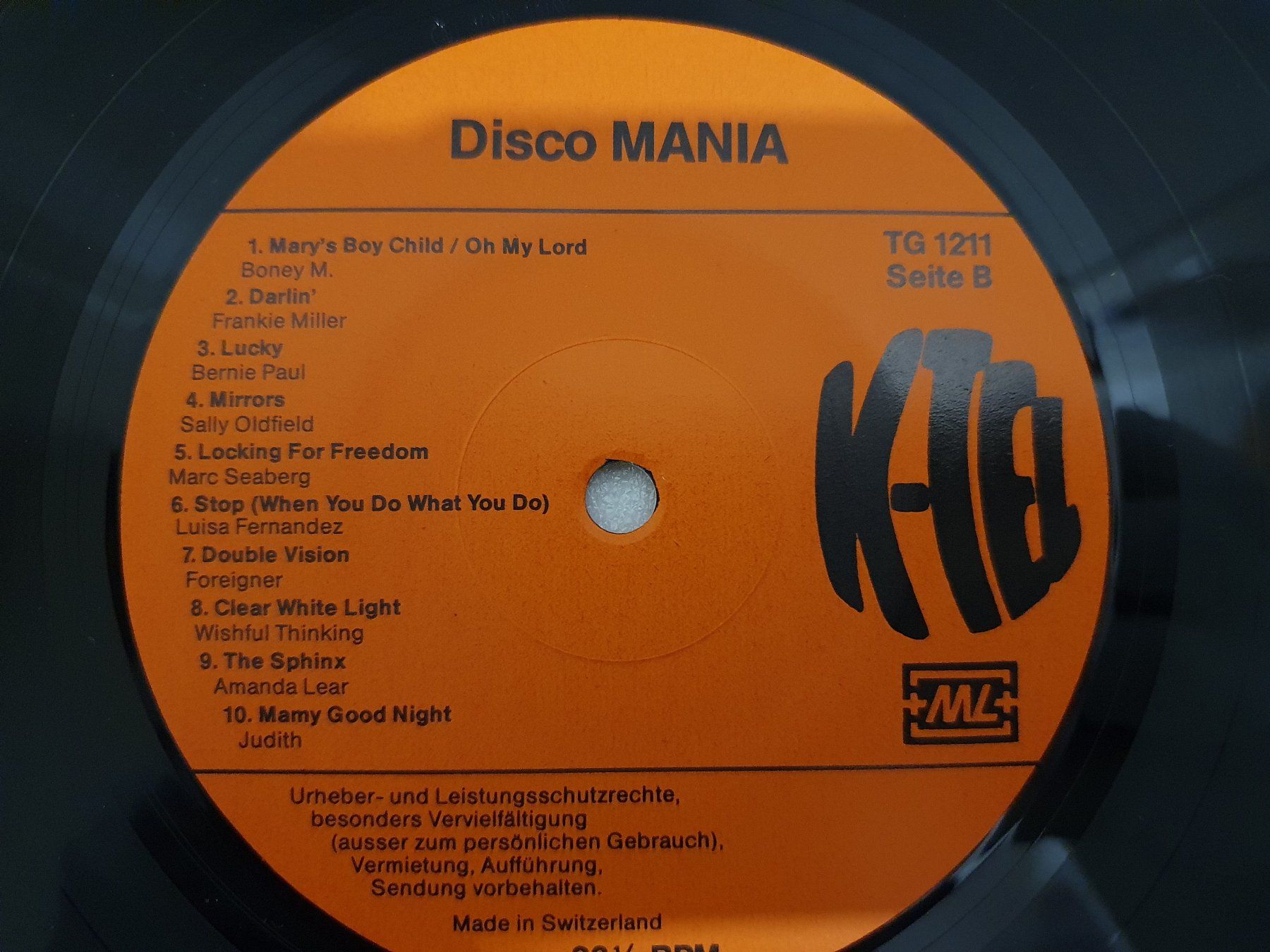 Dischi in vinile: Disco Mania – Usato da Uster venduto da Vinyl-Leidenschaft 5