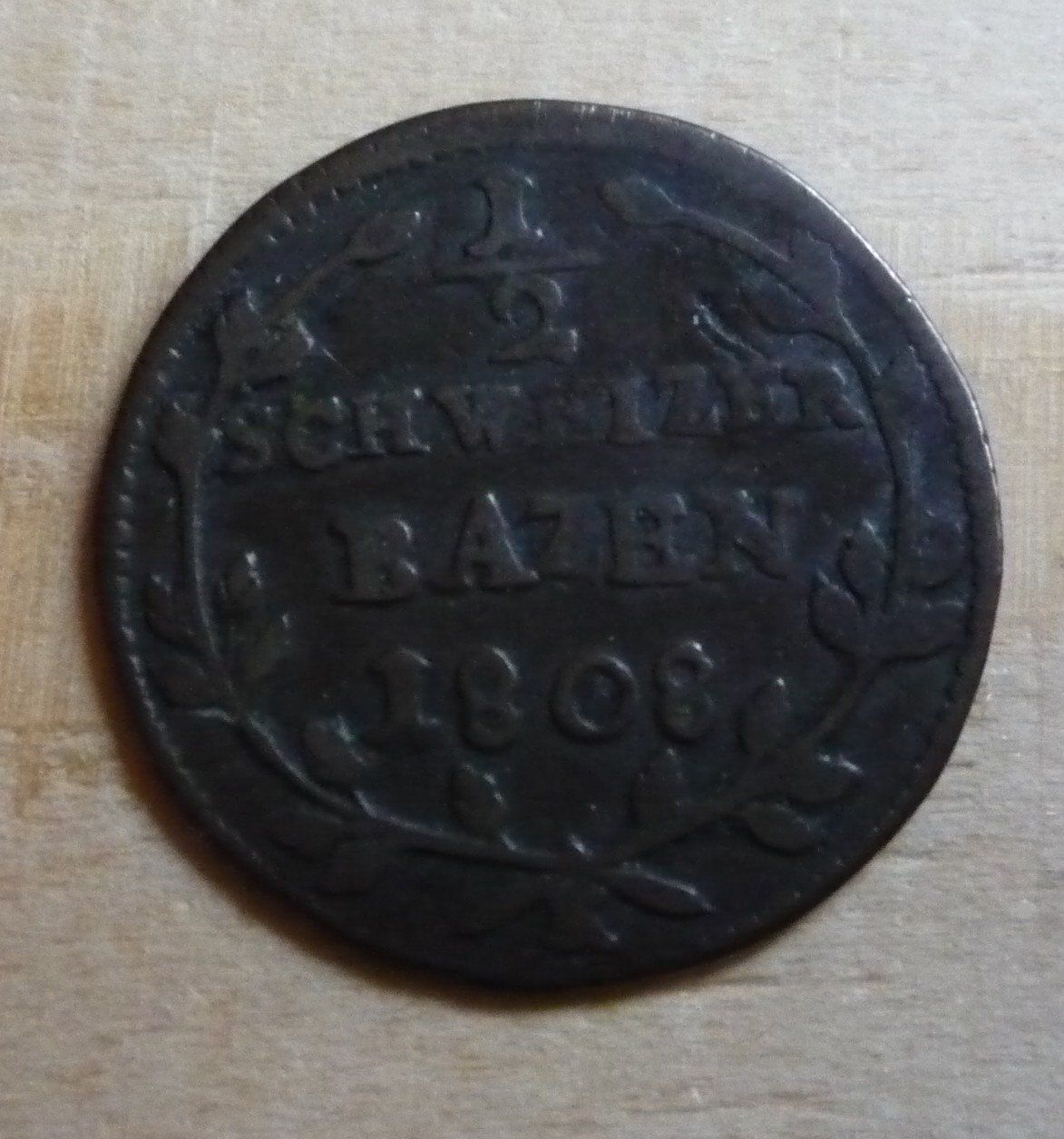 Toutes les monnaies: 1/2 Batzen St. Gallen, 1808 – D'occasion à Rieden SG par Sammelfreund 1