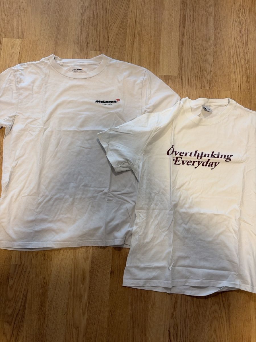 H&M T-shirt: 2 tshirt taille M blanc – Usato da Chavannes-Renens venduto da kar_rl5v