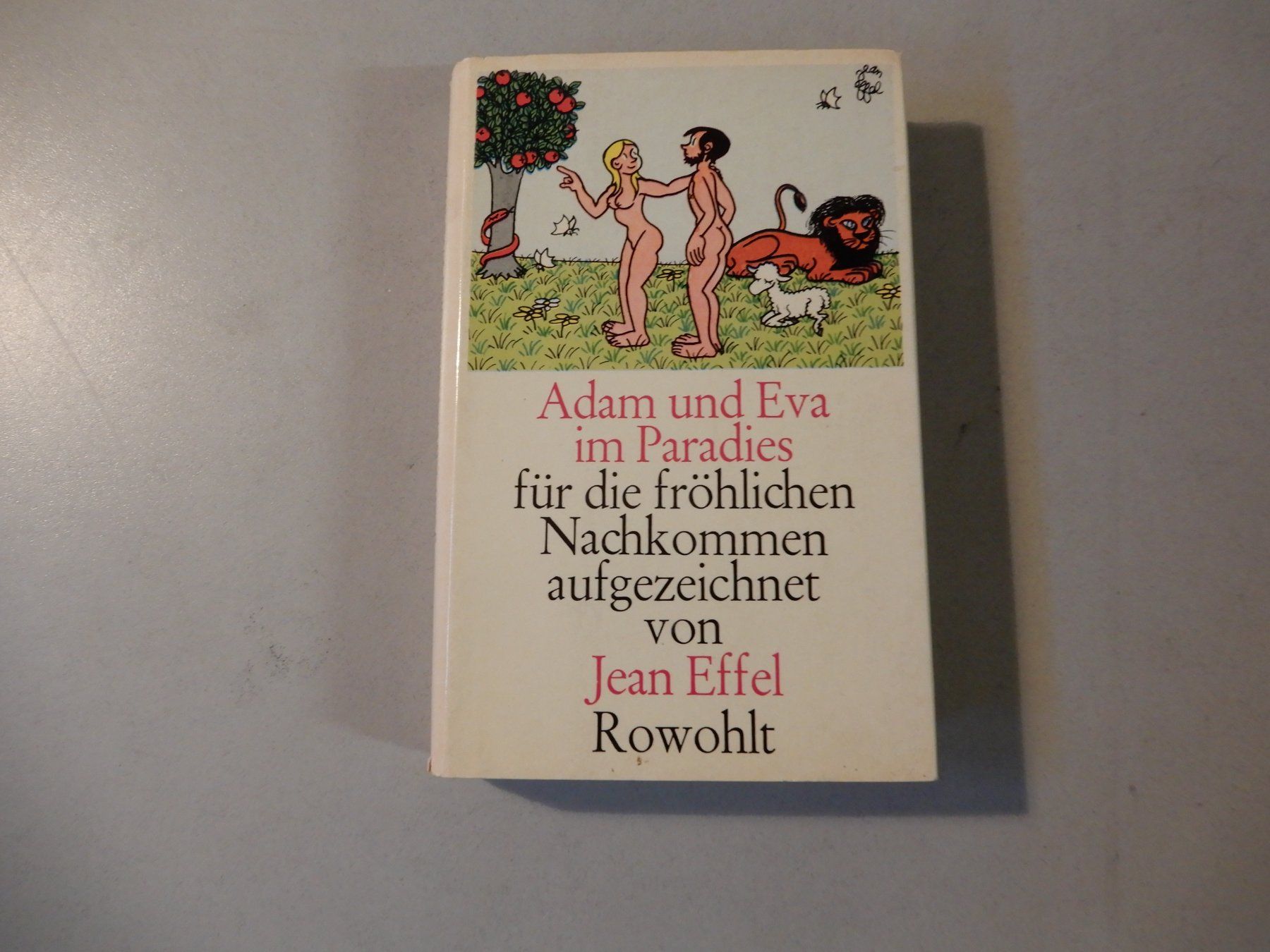Bücher: Adam und Eva - Jean Effel - Rowohlt – Gebraucht aus Erstfeld von Mario_boe0