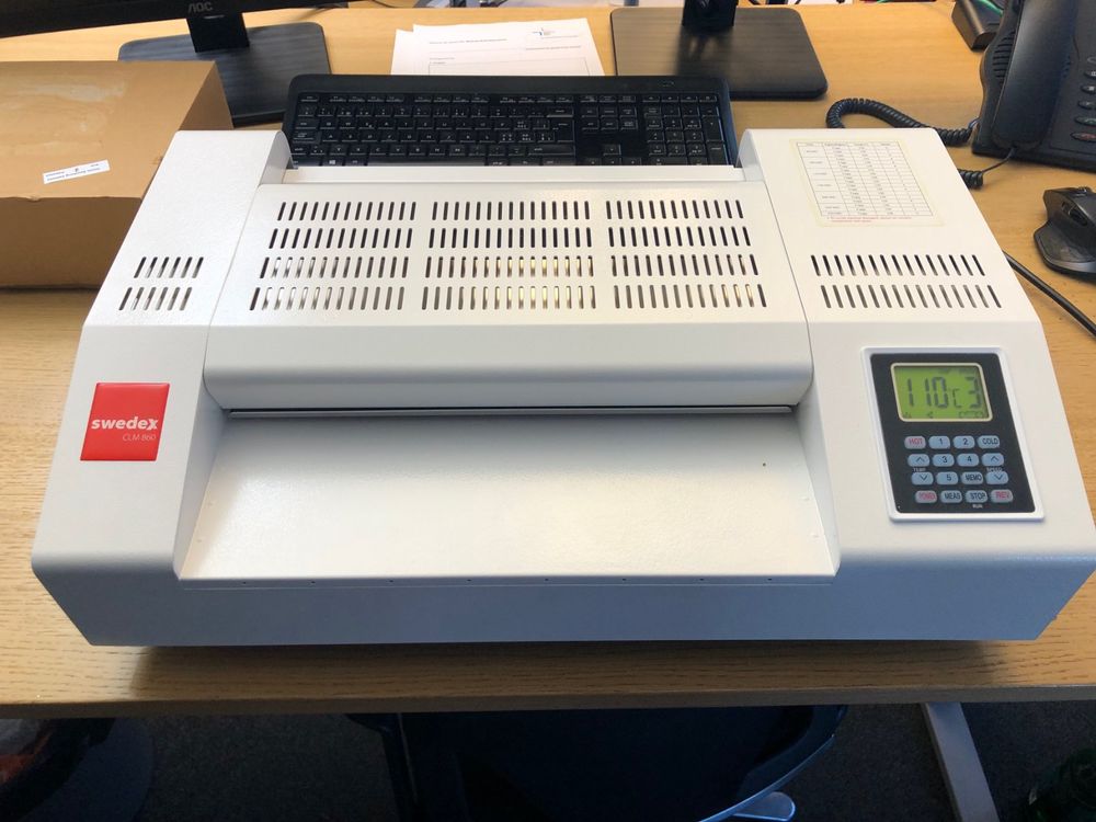 Laminiergerät swedex CLM 860 (Gebraucht) in Zürich für CHF 100 – nur ...
