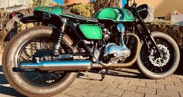 Cafe Racer Kawasaki W650, Custom Umbau